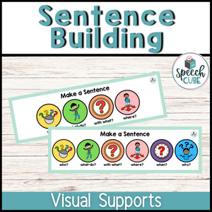 Sentence Building Visual