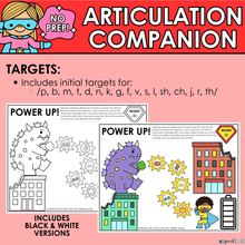 Load image into Gallery viewer, Superhero Speech Therapy Activities - Digital File
