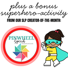 Load image into Gallery viewer, SUPERHERO Speech Therapy Box
