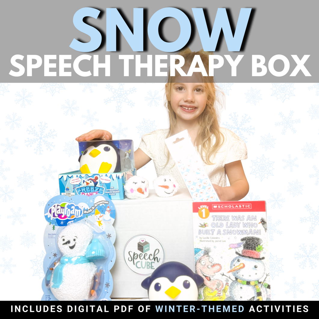 SNOW Speech Therapy Box