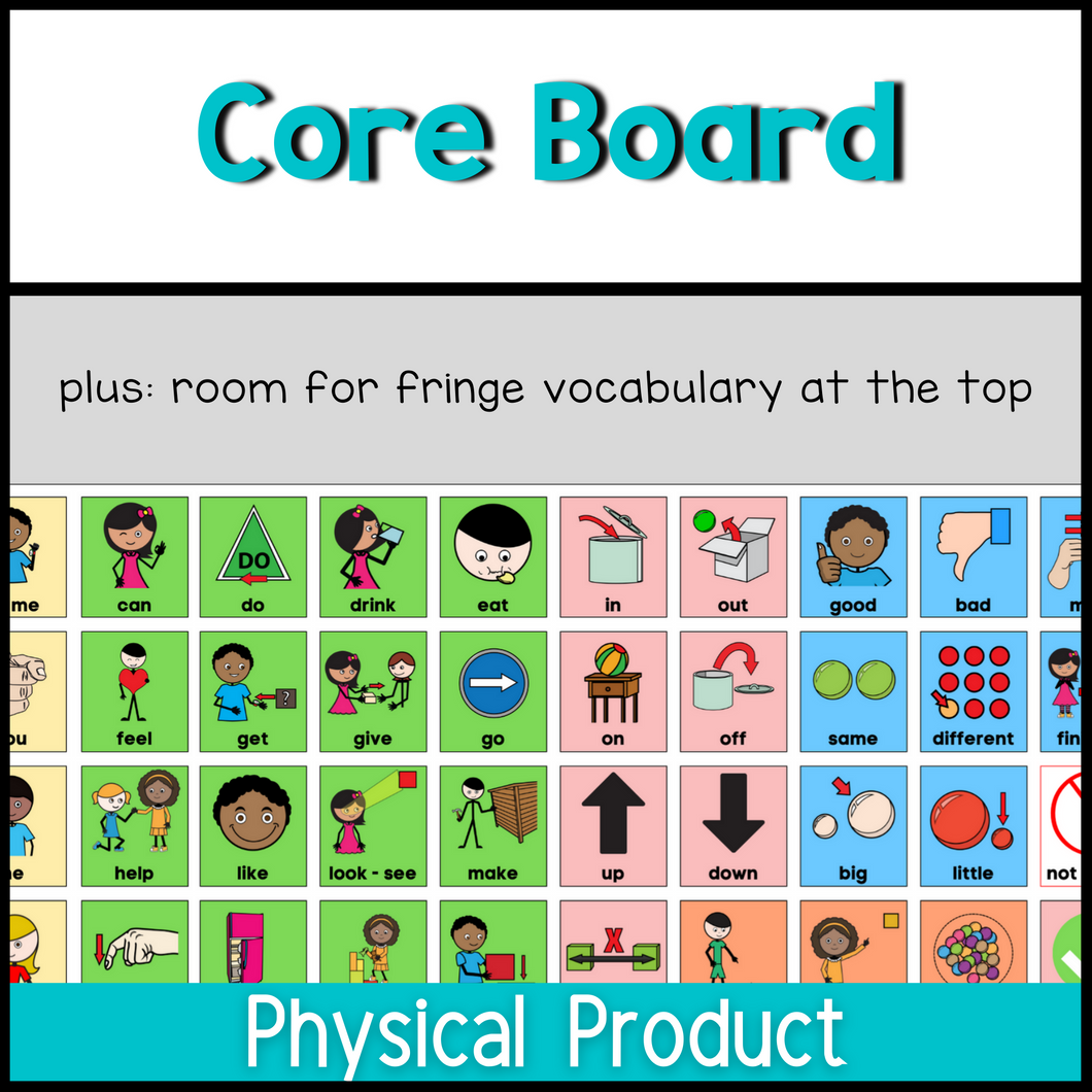 Communication Board Bundle (1 core & 4 themed boards-may vary)