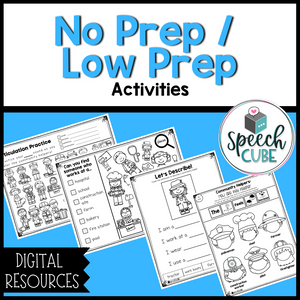 Community Helpers Language Activities