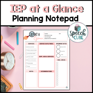 IEP At a Glance