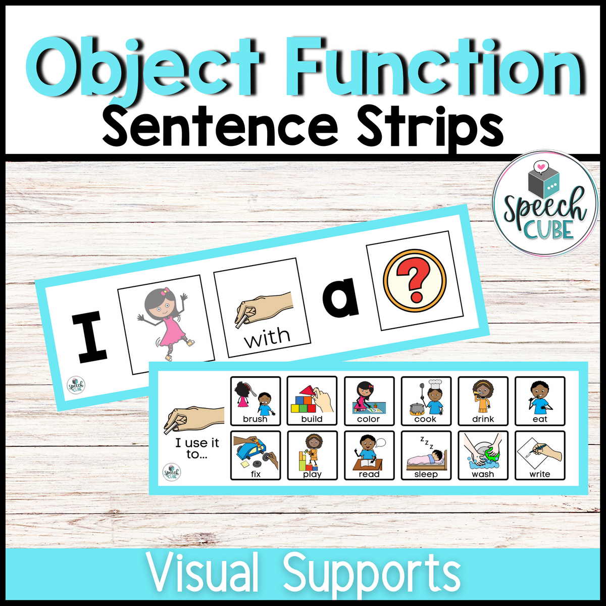 Object Function Visual – Speech Cube