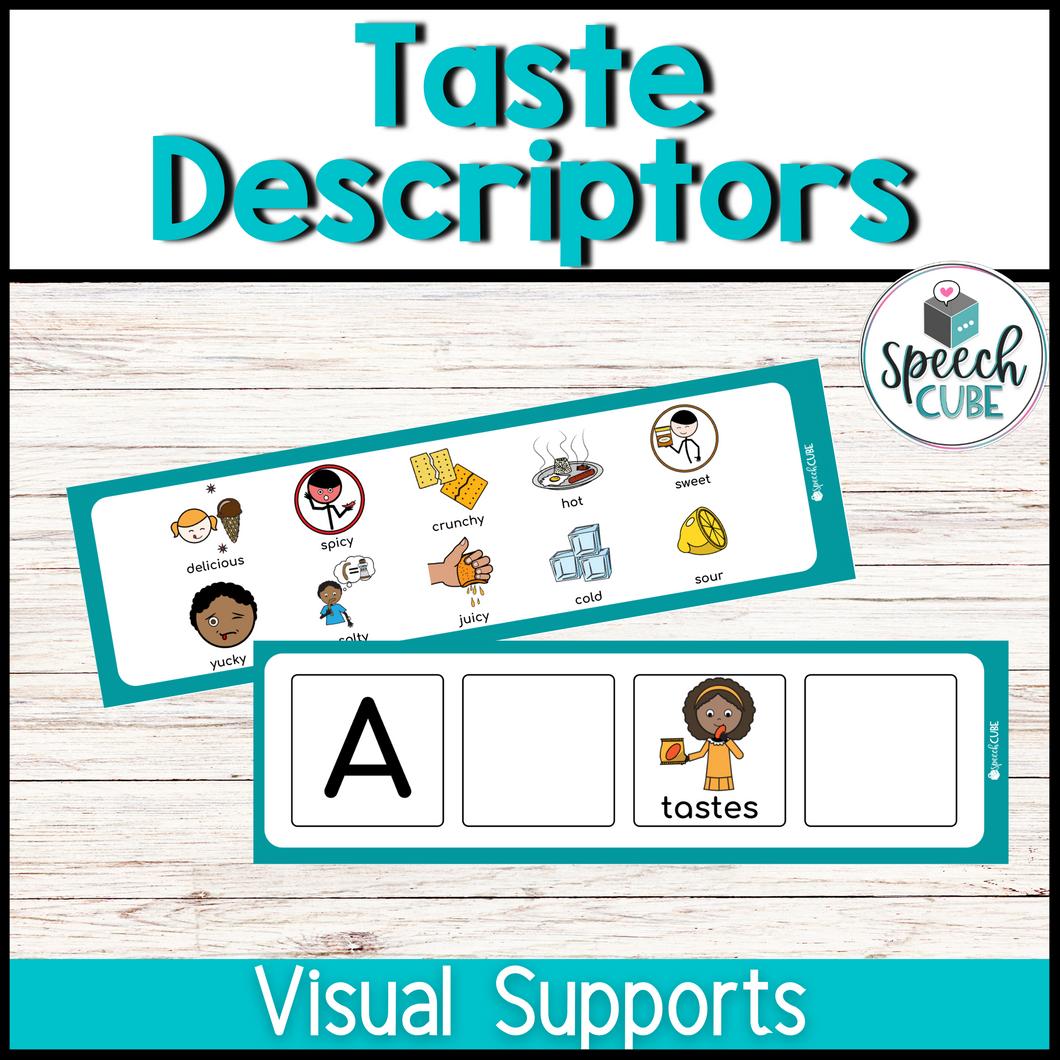 Taste Descriptors Visual